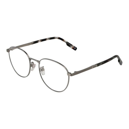 Ermenegildo Zegna Gray Men Glasses Frame