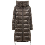 Herno Silver Viscose Jackets & Coat HE-7433668-IT42|M