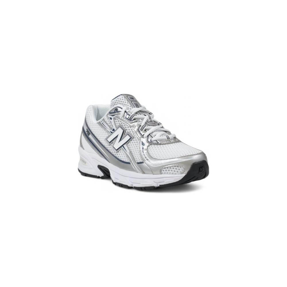 New Balance 740 GR740 Blue Eco-Leather Sneaker for Women with Ergonomic Design and Cushioned Sole for Comfort and Style.