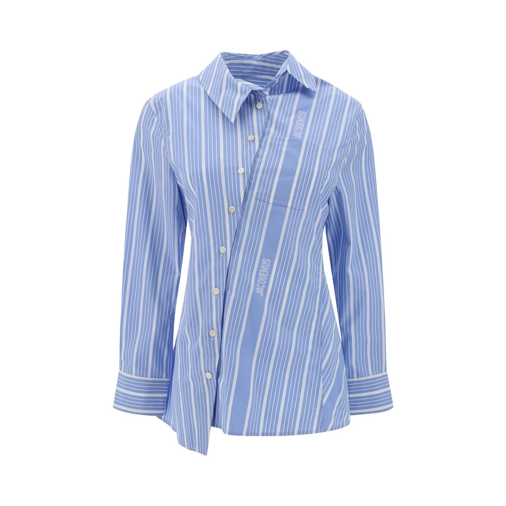 Jacquemus La Chemise Pablo Shirt Jacquemus Light Steel Blue