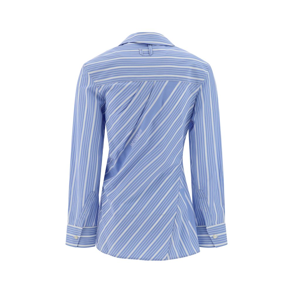 Jacquemus La Chemise Pablo Shirt Jacquemus Dark Gray