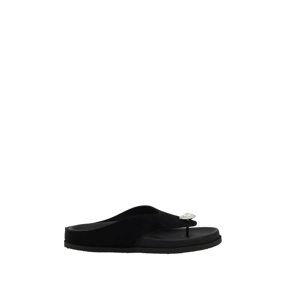 Pedro García Jewel Sandals Pedro García Black