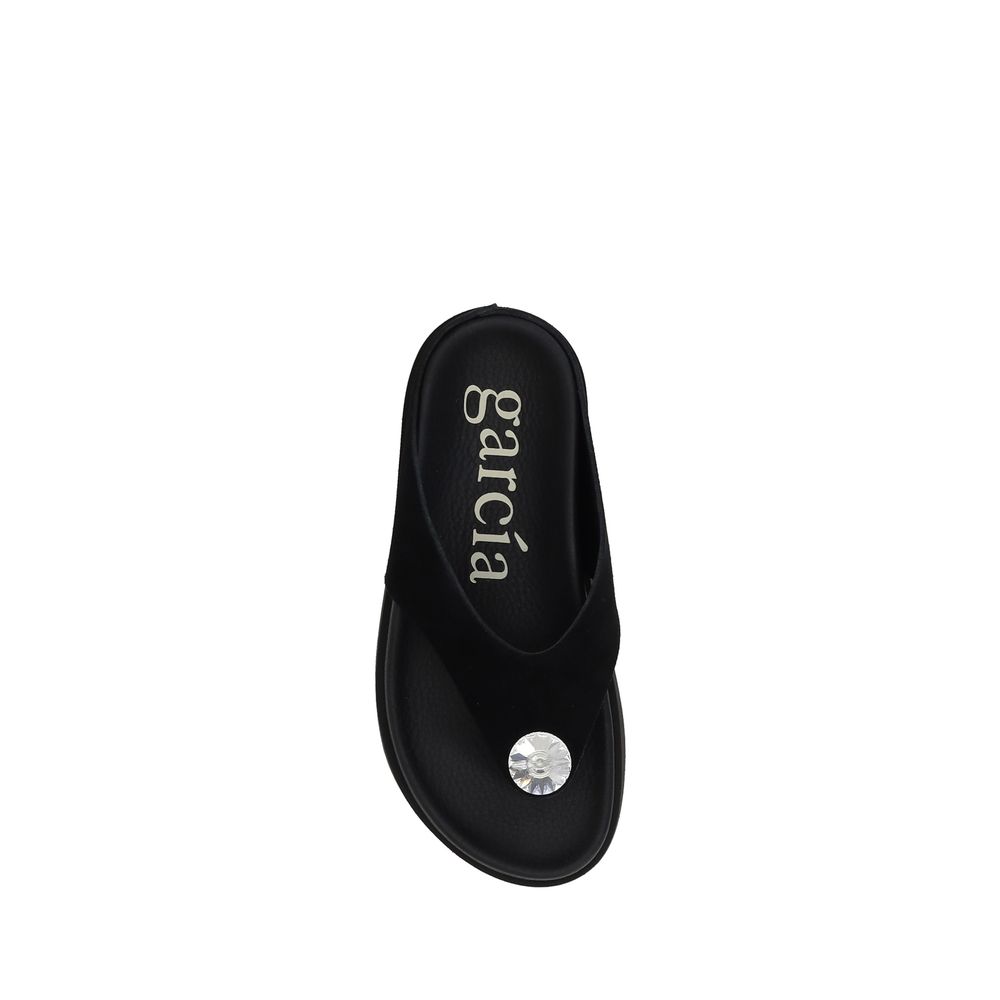 Pedro García Jewel Sandals Pedro García Black