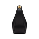 Valentino Garavani Black Leather Mini Hobo Vlogo Shoulder Bag VG4W0B0Q43PHV0NO
