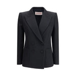 Valentino Double-breasted Blazer VA-6B0CE46097W0NO-IT44 | L
