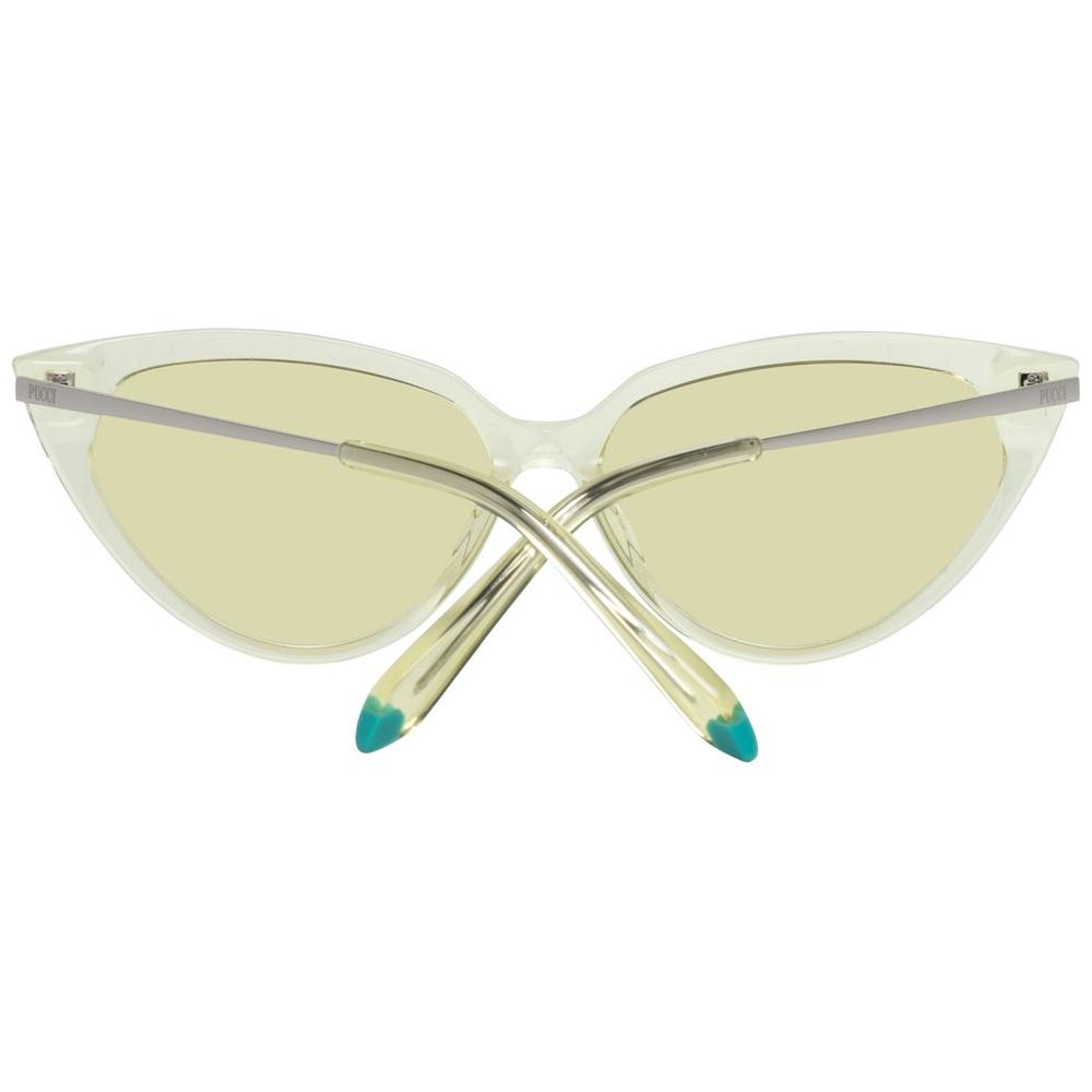 Emilio Pucci Yellow Metal Sunglasses