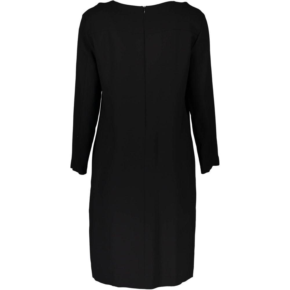 Gant Black Viscose Women Dress Gant Black