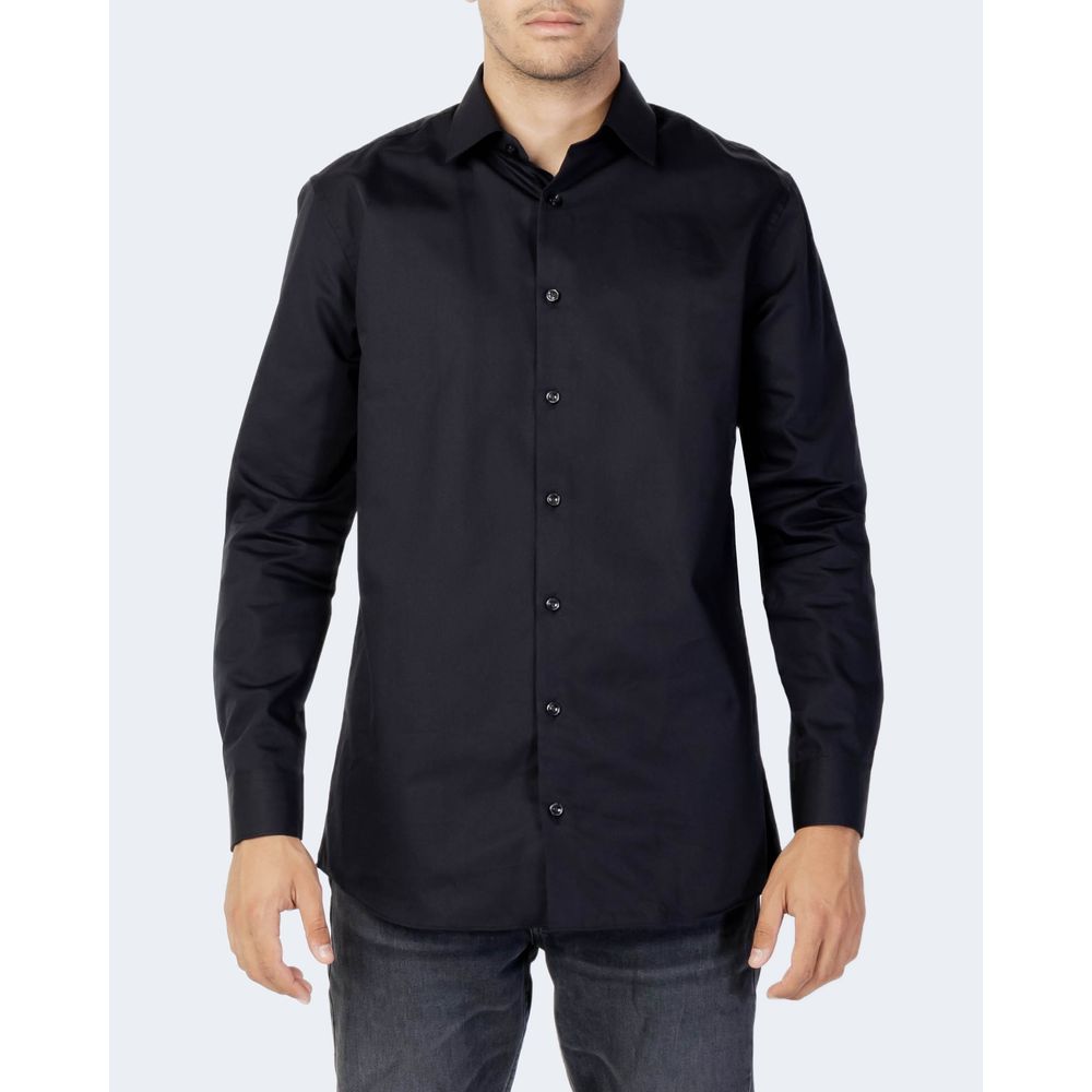 Selected Black Cotton Shirt