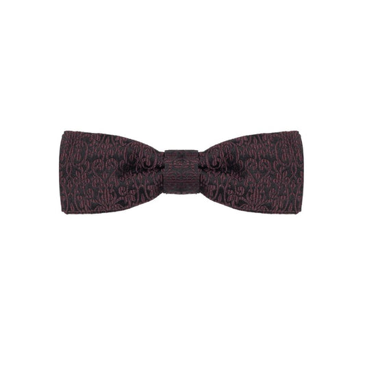 Dolce & Gabbana Black Silk Bowty