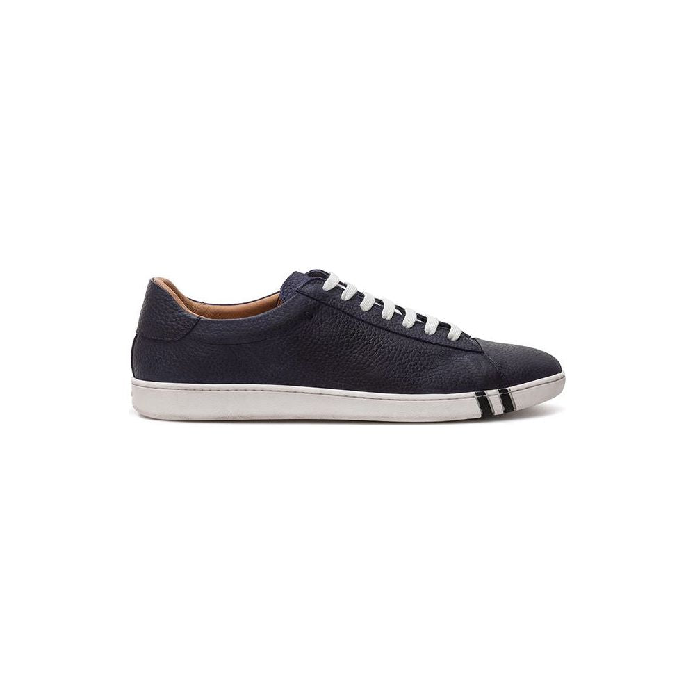Bally Elegant Blue Leather Sneakers For Men BA-2406673-EU39/US6