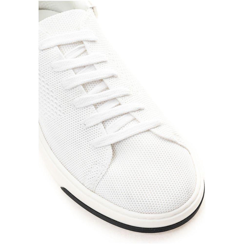 Casadei Elegant White Leather Sneakers CA-4552666-EU36/US6