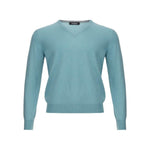 Gran Sasso Turquoise Cashmere Sweater Elegance GR-1553671-IT50 | L