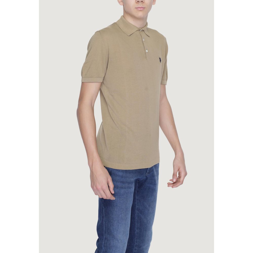 U.S. POLO ASSN. Beige Denim Shirt