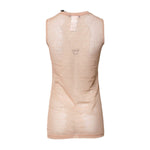 Dolce & Gabbana Beige Nylon Logo Monogram Sleeveless Tank Top TSH878576-2