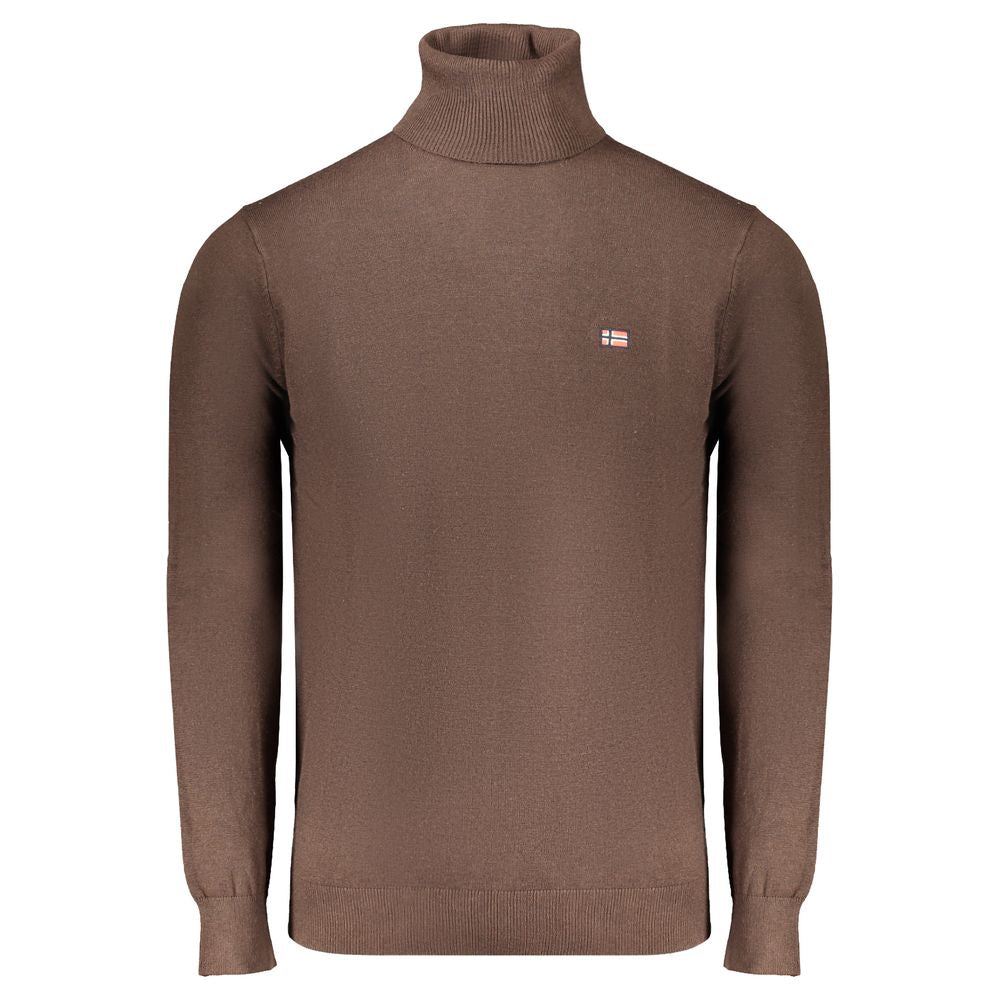 Norway 1963 Brown Polyester Sweater Norway 1963 Dim Gray