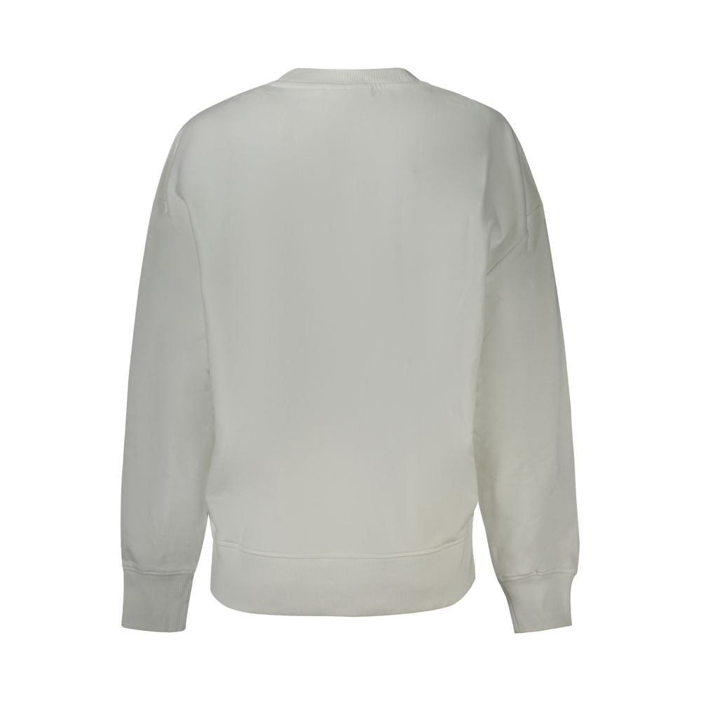 Calvin Klein White Cotton Women Sweater Calvin Klein Dark Gray