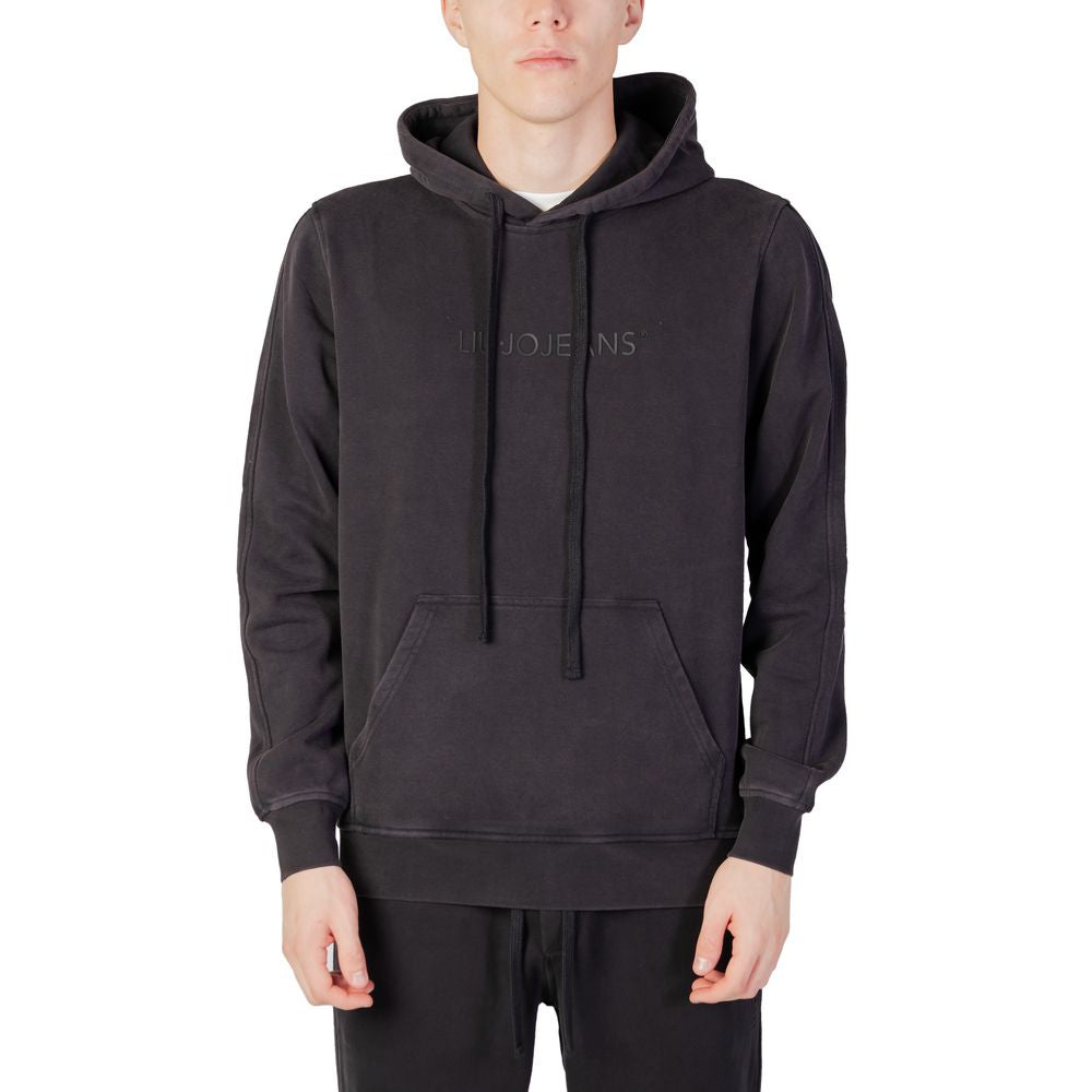 Liu Jo Black Cotton Hoody