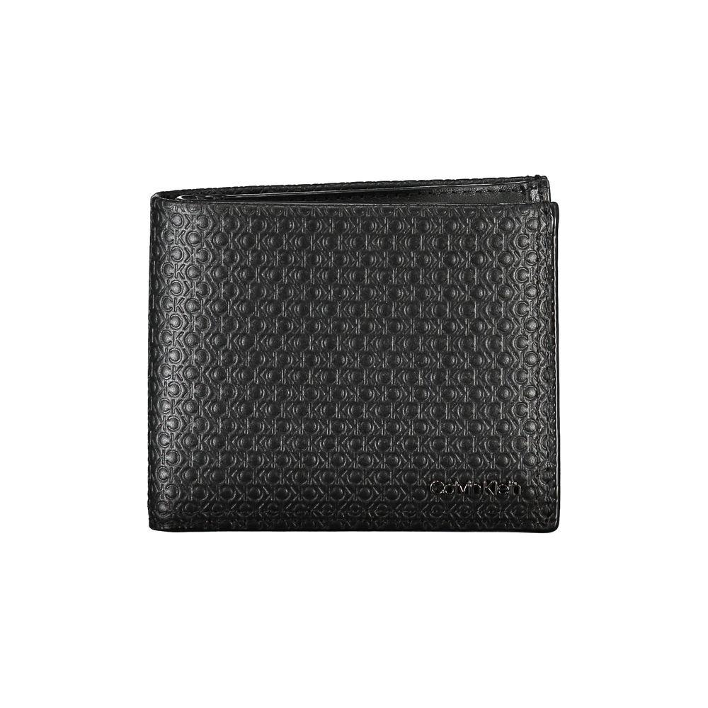 Calvin Klein Elegant Leather Bi-Fold Wallet with RFID Blocking Calvin Klein Dark Slate Gray