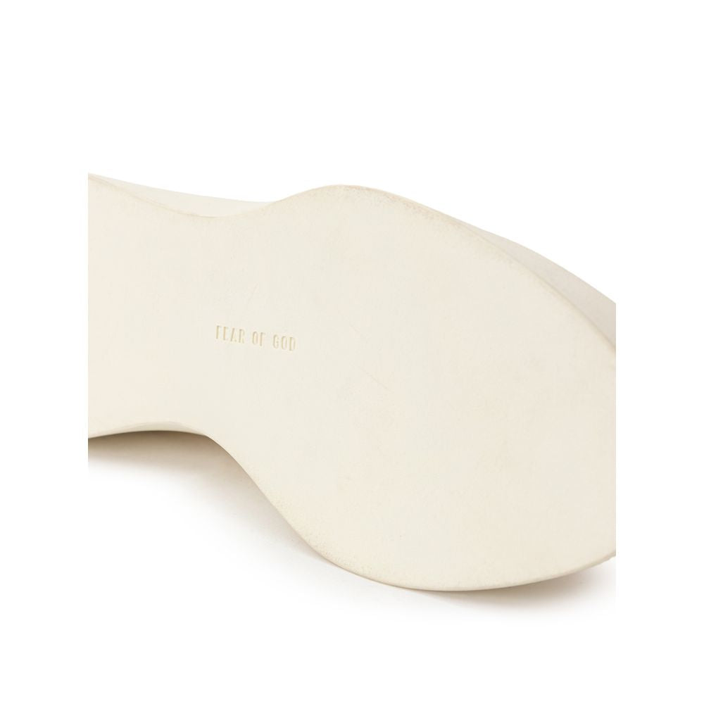 Fear Of God Beige Leather Slip-On Loafer FE-9265672-EU44/US11