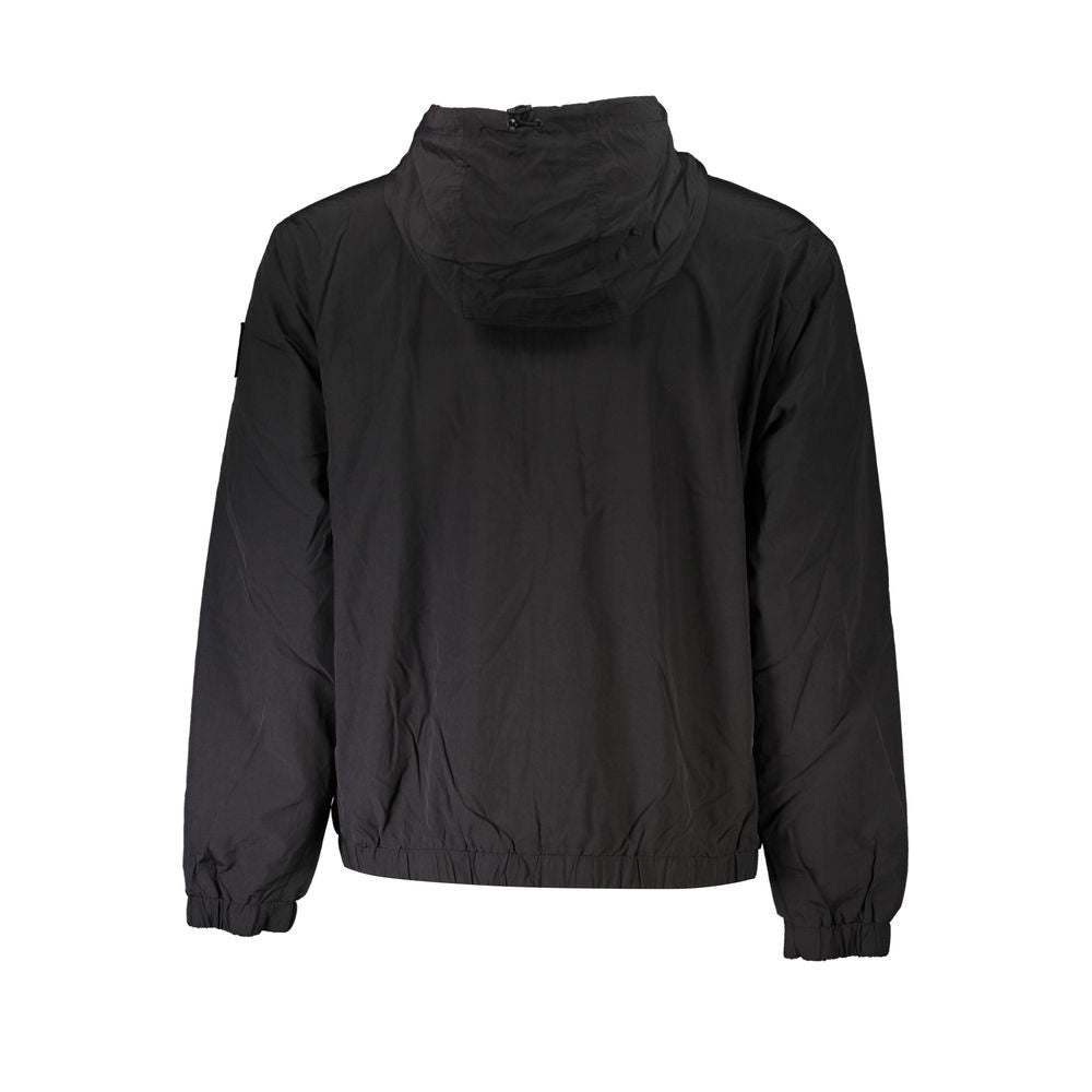 Calvin Klein Sleek Long Sleeve Hooded Sports Jacket Calvin Klein Dark Slate Gray