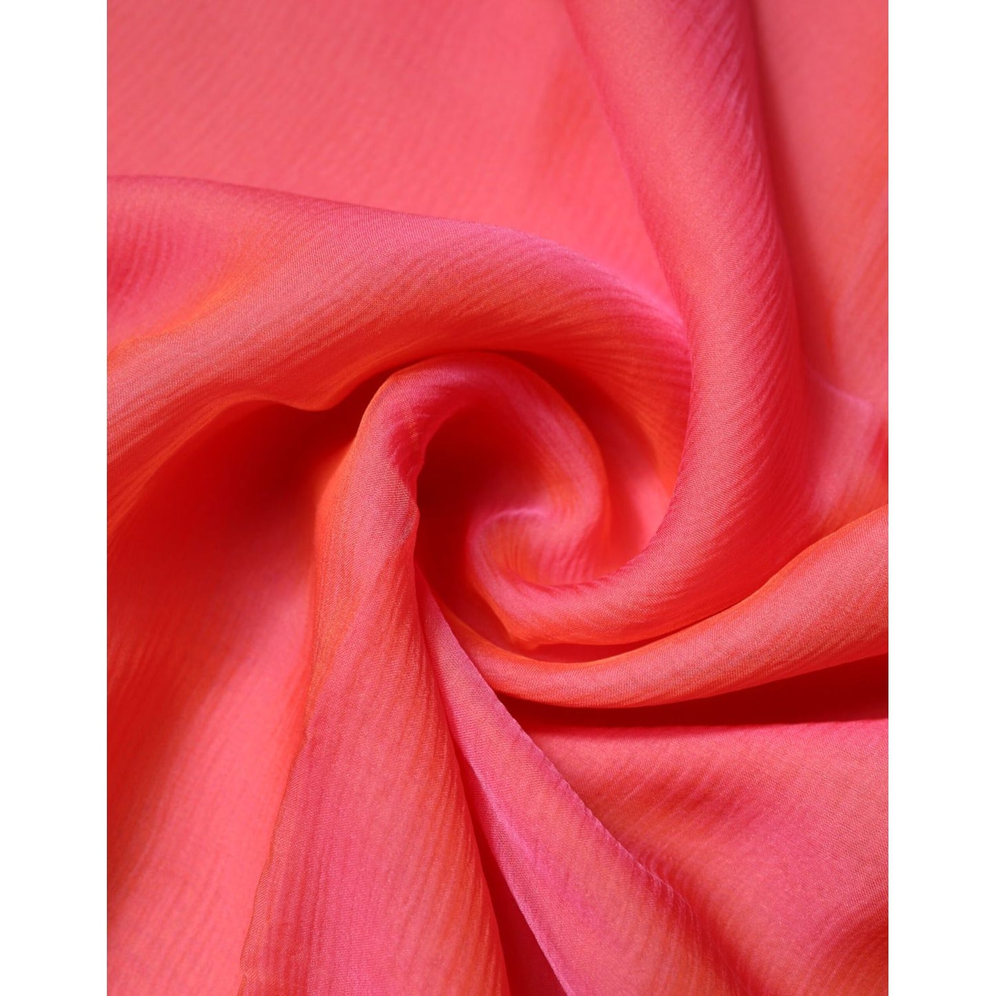 Dolce & Gabbana Pink Silk Rectangle Women Wrap Shawl Scarf MS7491