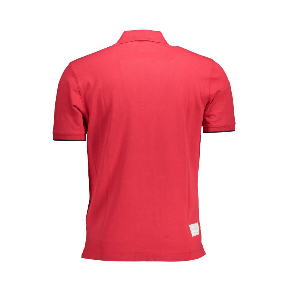 La Martina Elegant Pink Polo: Casual Luxury for Men La Martina Maroon