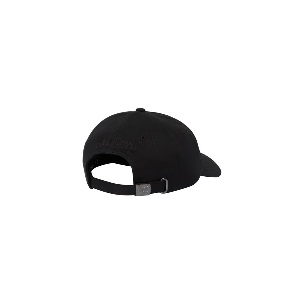 Lyle & Scott Black Cotton Hats & Cap Lyle & Scott Black