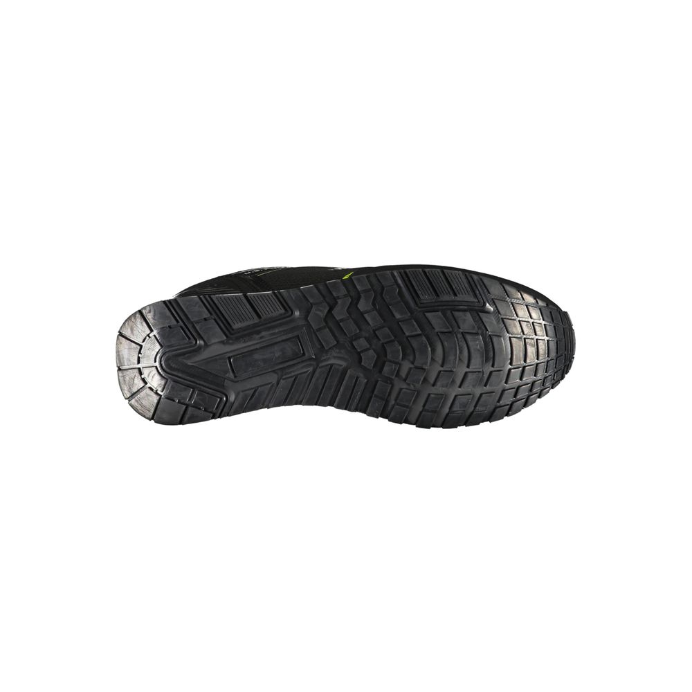U.S. POLO ASSN. Elegant Black Lace-up Sneakers with Logo Detail U.S. POLO ASSN. Dark Slate Gray