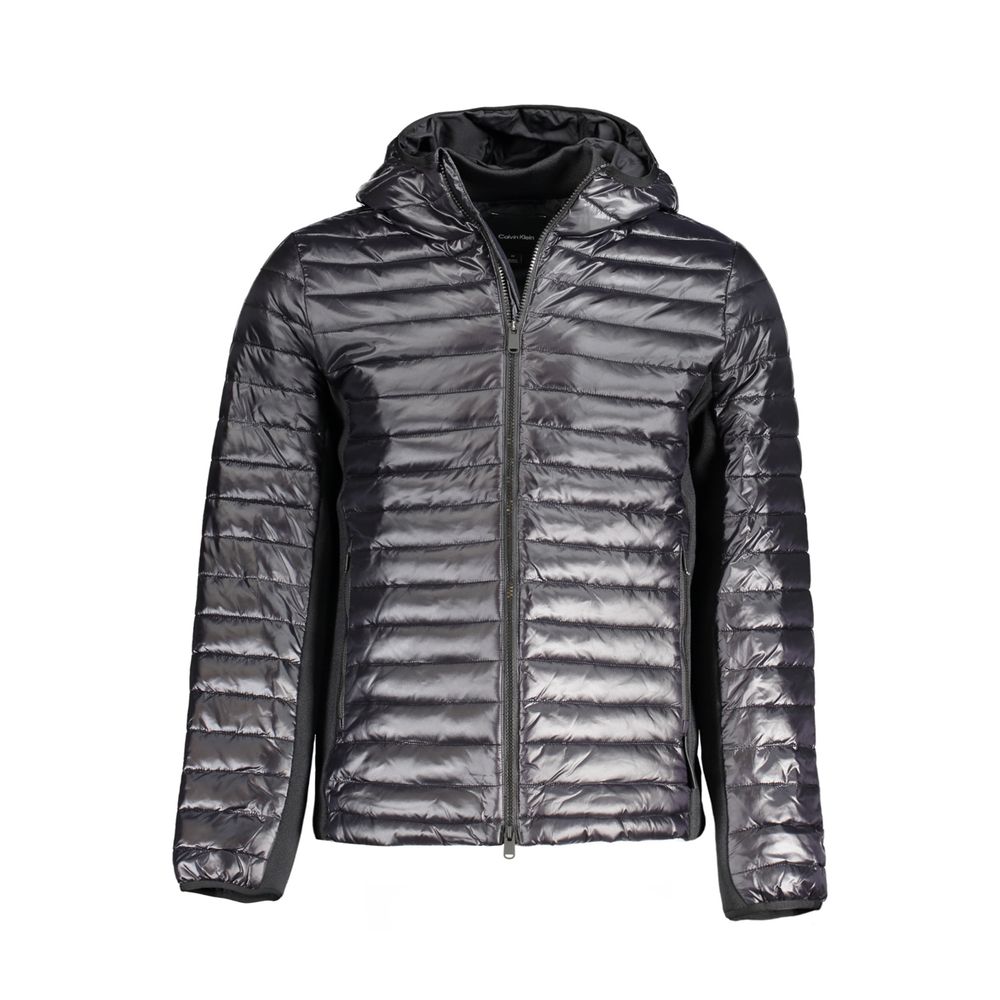 Calvin Klein Black Nylon Jacket Calvin Klein Dark Slate Gray