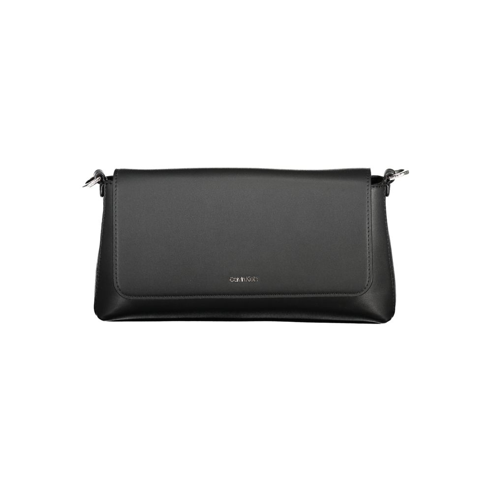 Calvin Klein Black Polyester Handbag Calvin Klein Dark Slate Gray