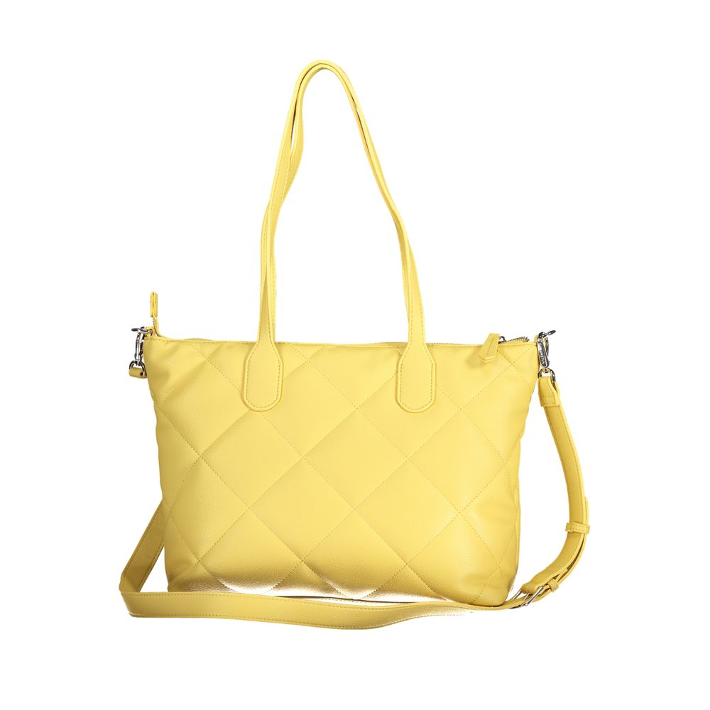 Valentino Bags Yellow Polyethylene Handbag Valentino Bags Light Goldenrod
