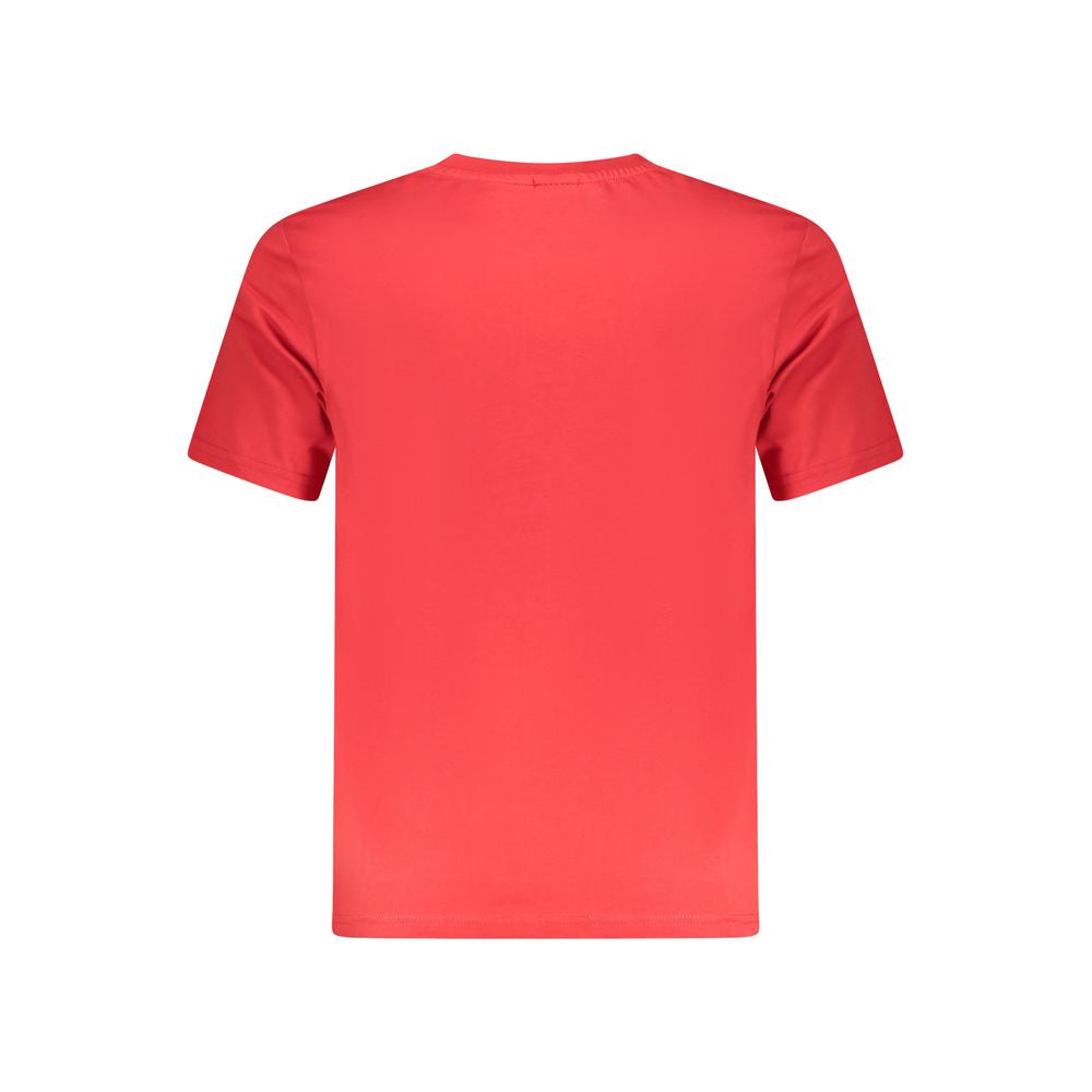 North Sails Red Cotton Men T-Shirt North Sails Tomato