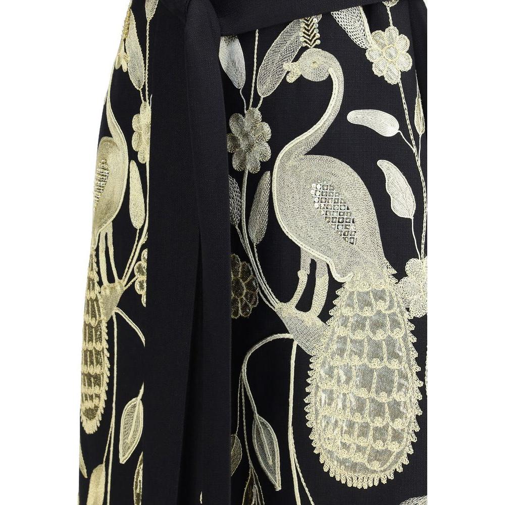 Valentino Embroidered long Vest Valentino Dark Slate Gray