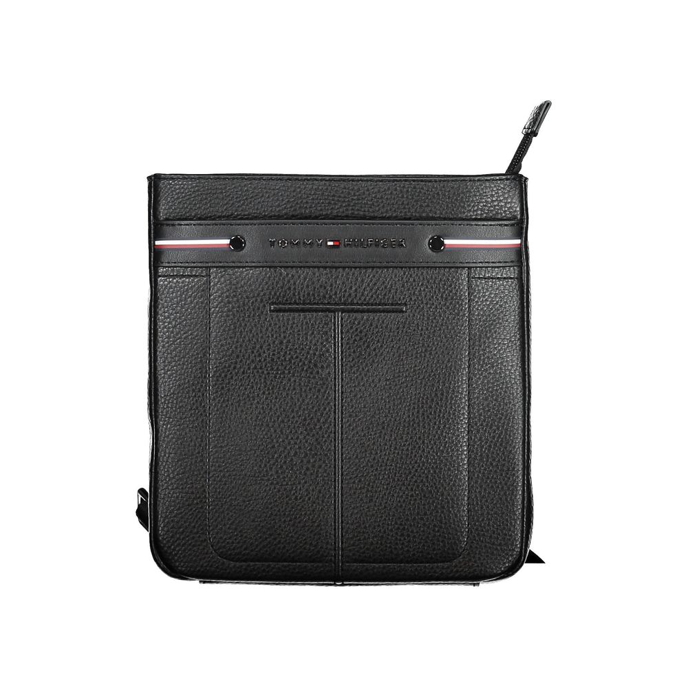 Tommy Hilfiger Black Polyethylene Men Shoulder Bag Tommy Hilfiger Dark Slate Gray