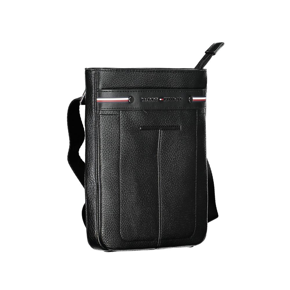 Tommy Hilfiger Black Polyethylene Men Shoulder Bag Tommy Hilfiger Dark Slate Gray