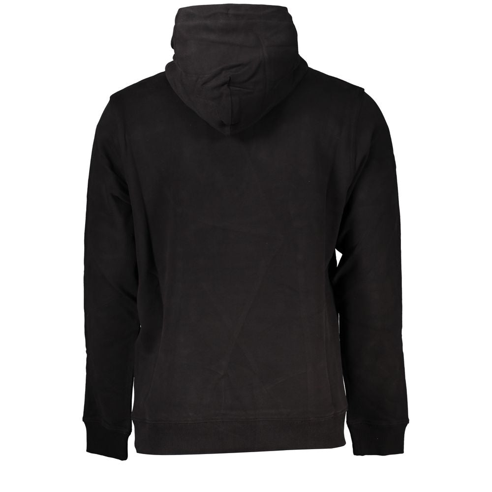 Tommy Hilfiger Elegant Long-Sleeved Hooded Sweatshirt Tommy Hilfiger Black