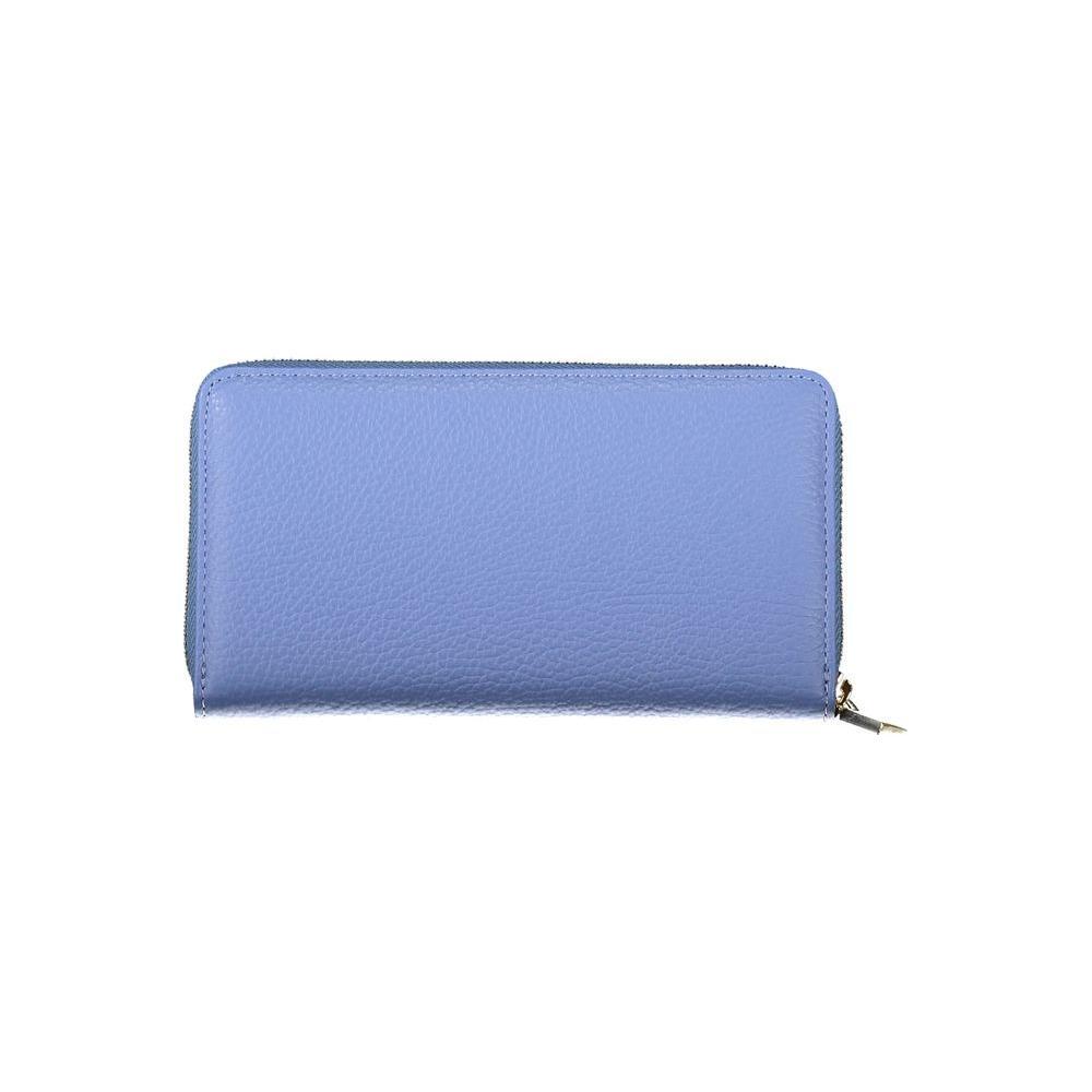 Coccinelle Light Blue Leather Women Wallet CO-34847