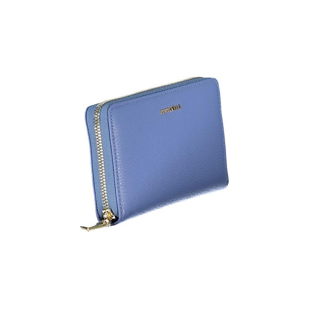 Coccinelle Light Blue Leather Women Wallet CO-34847