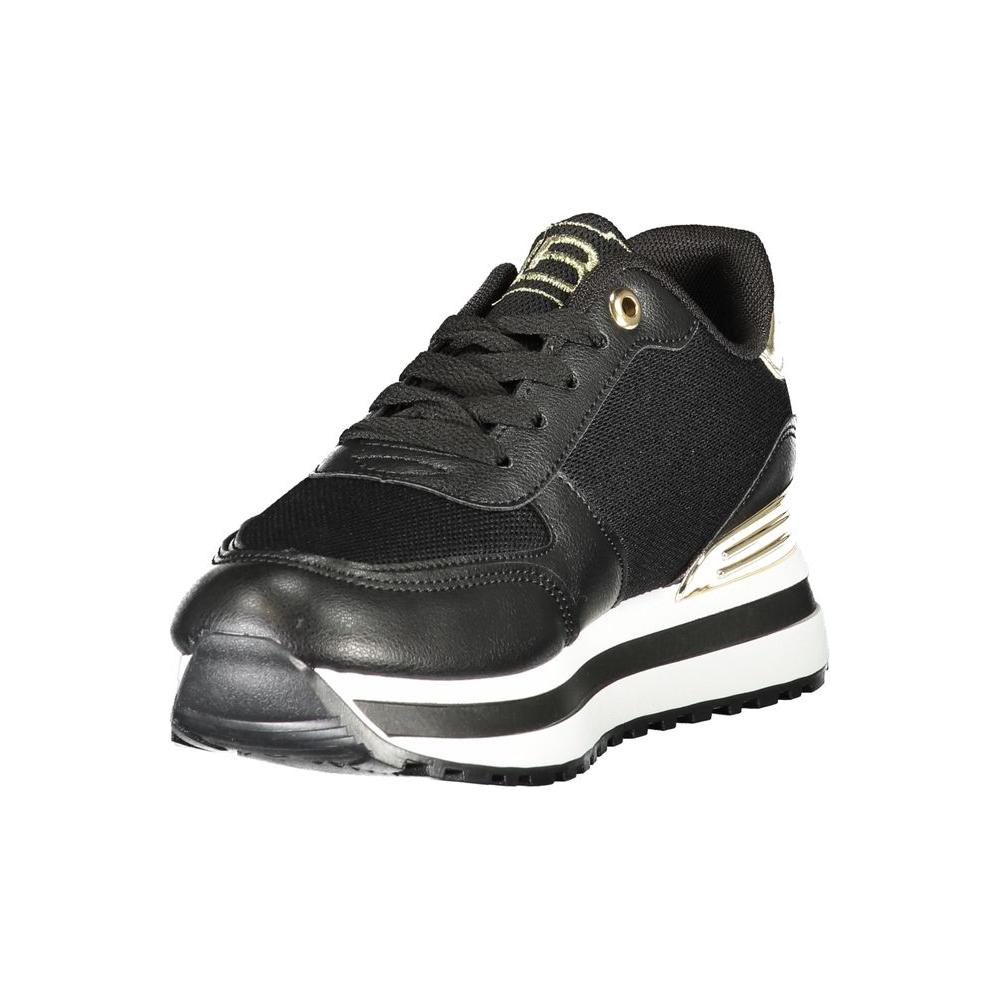 Laura Biagiotti Black Polyester Women Sneaker