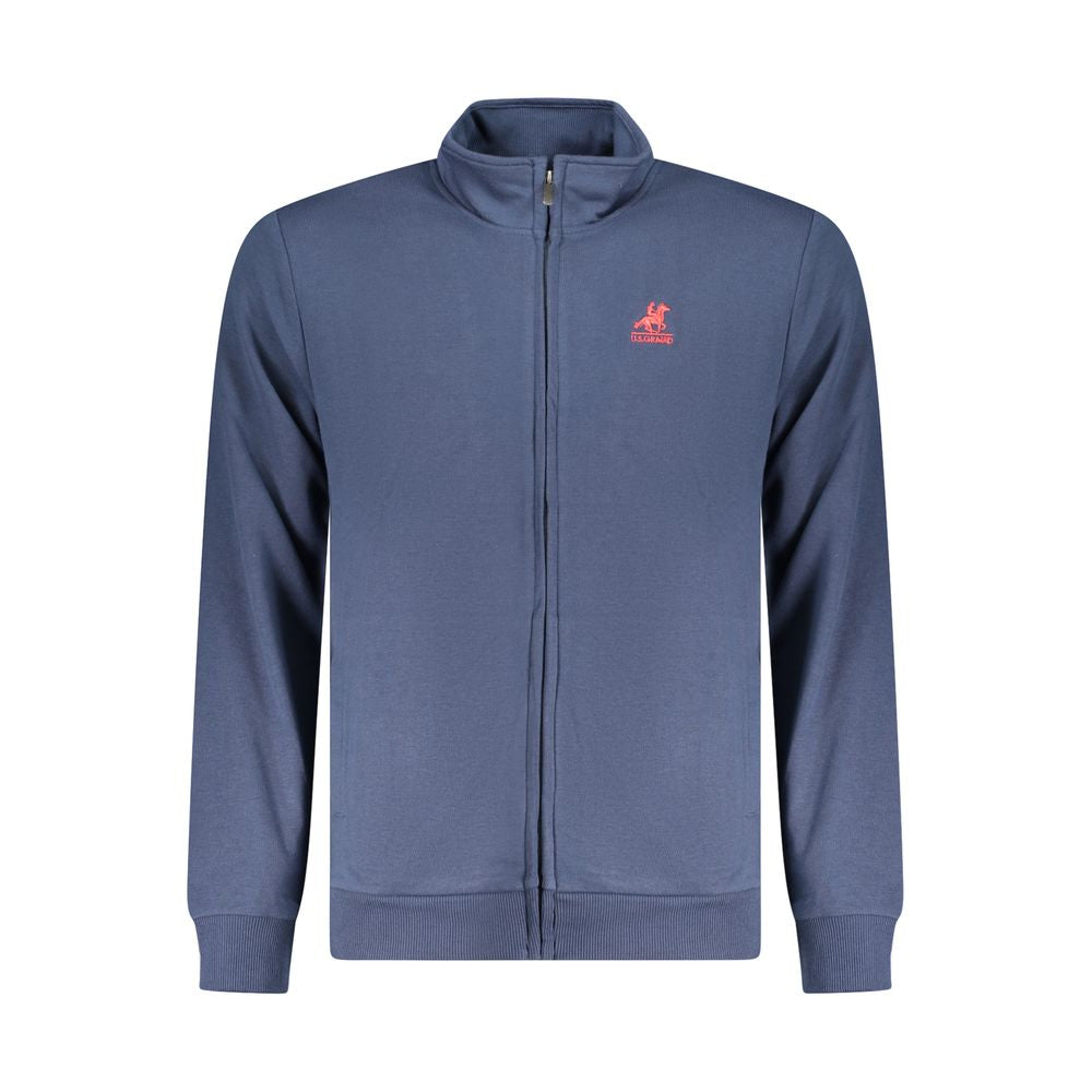 U.S. Grand Polo Blue Cotton Sweater