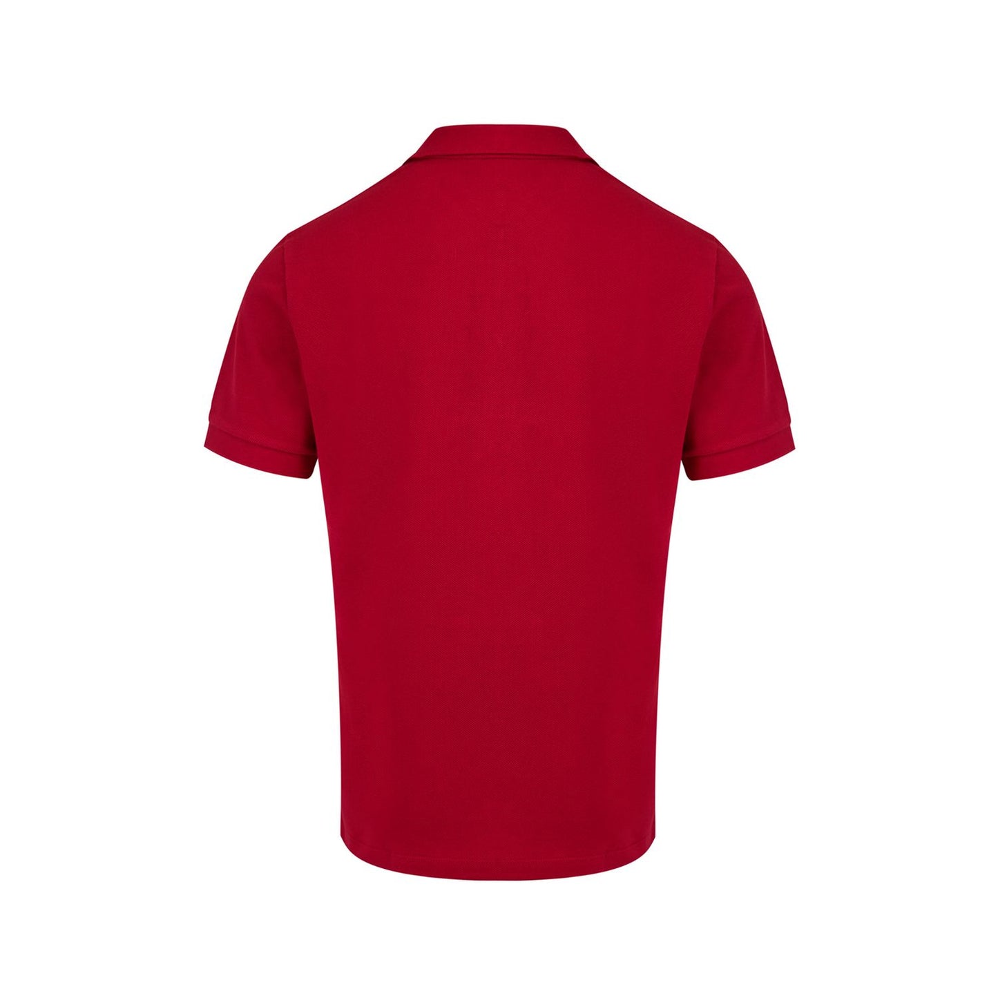 Burberry Red Cotton Collared Polo Shirt