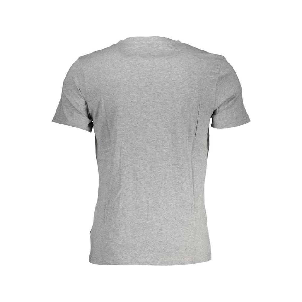 Napapijri Brown Cotton Men T-Shirt