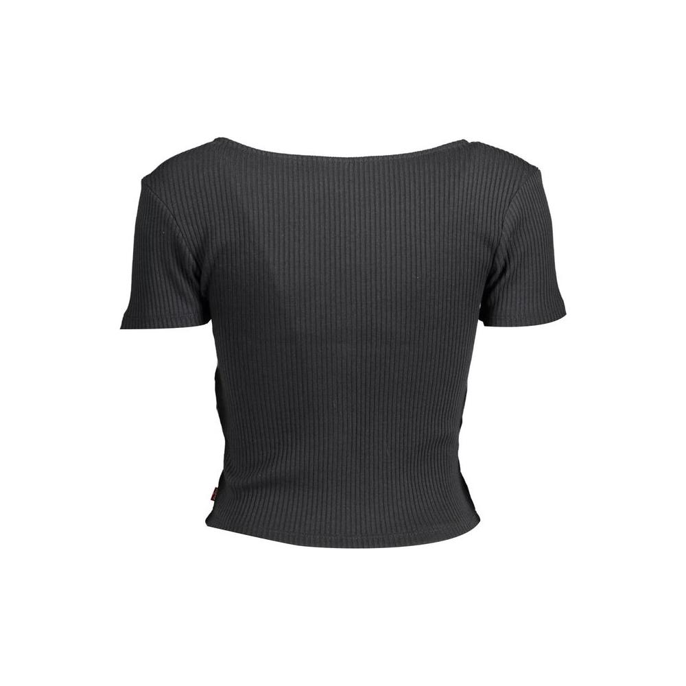 Levi's Black Cotton Women Top