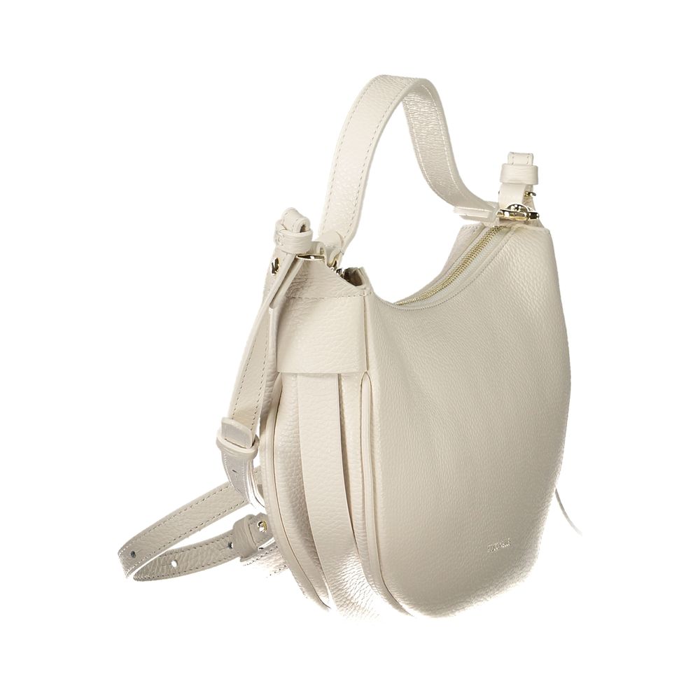 Coccinelle White Leather Handbag