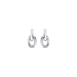 Rabanne Double XL Link Earrings RA-20HBB0024MET083P040-ONE SIZE