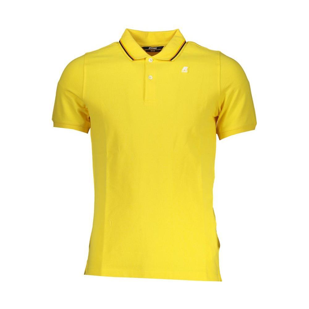 K-WAY Sunny Yellow Contrast Detail Polo KW-28813-S