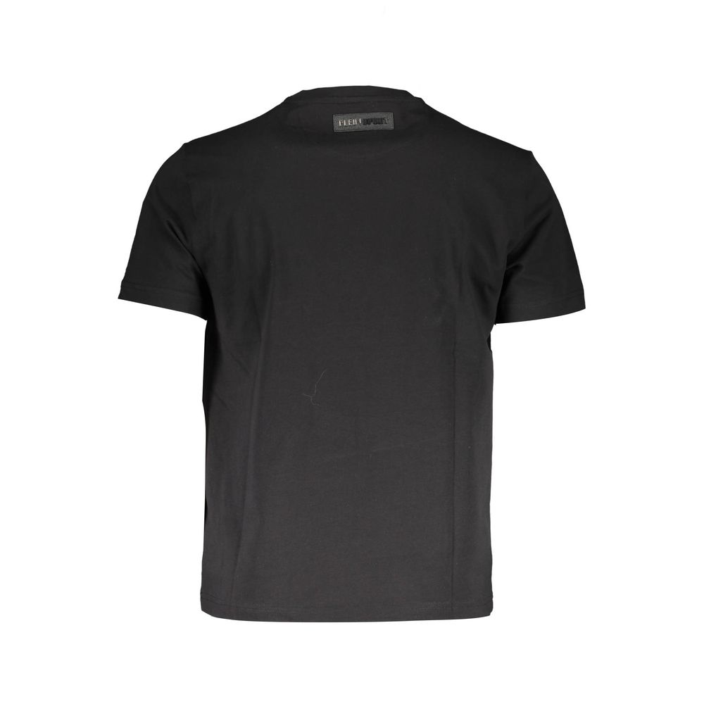 Plein Sport Black Cotton T-Shirt