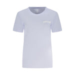 Converse Purple Cotton Women T-Shirt CO-38359-XS