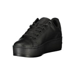 Tommy Hilfiger Black Polyethylene Women Sneaker TO-34814-EU36/US6