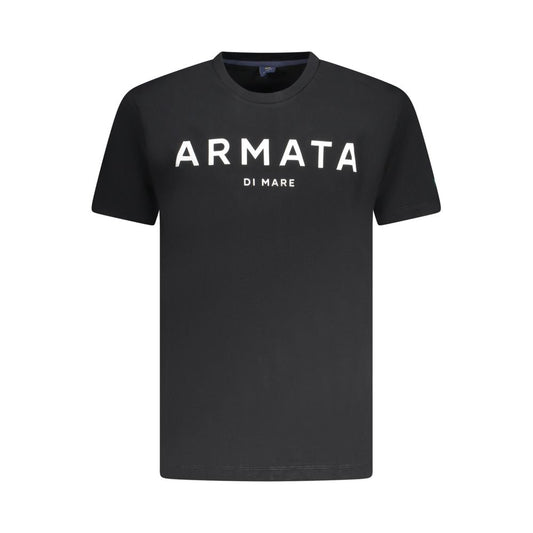 Armata Di Mare Black Cotton Men T-Shirt